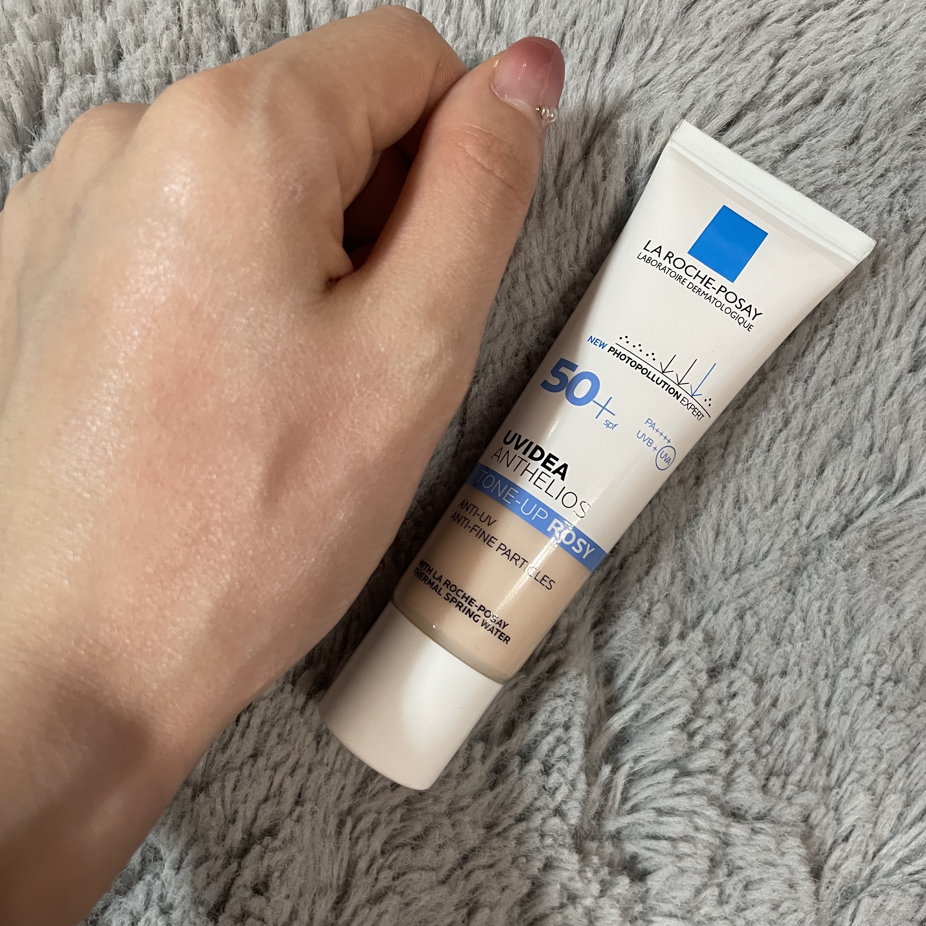 UVイデア XL プロテクショントーンアップ/ラ ロッシュ ポゼ/日焼け止めクリームを使ったクチコミ（3枚目）