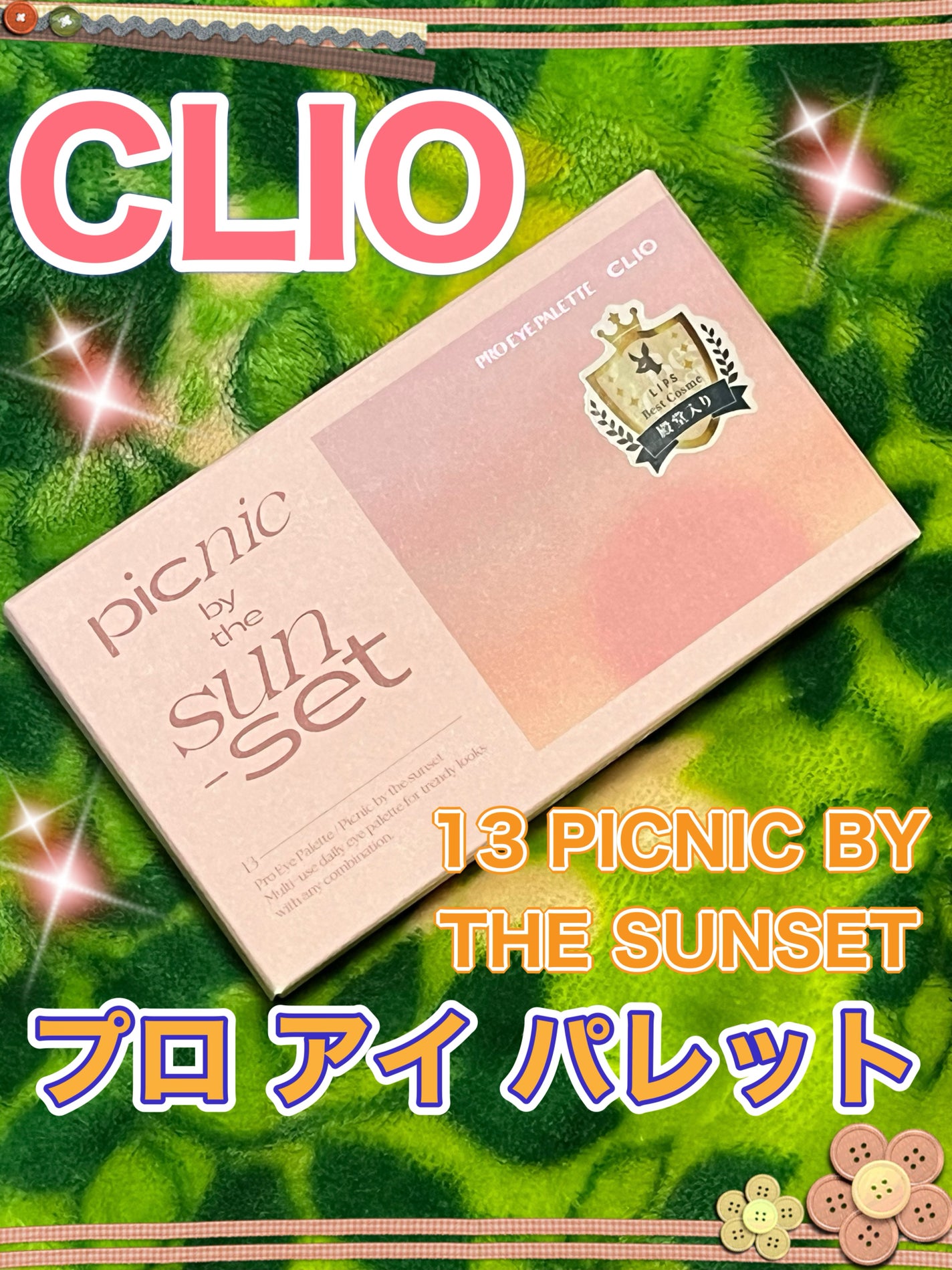 プロ アイ パレット/CLIO/アイシャドウパレットを使ったクチコミ(1枚目)