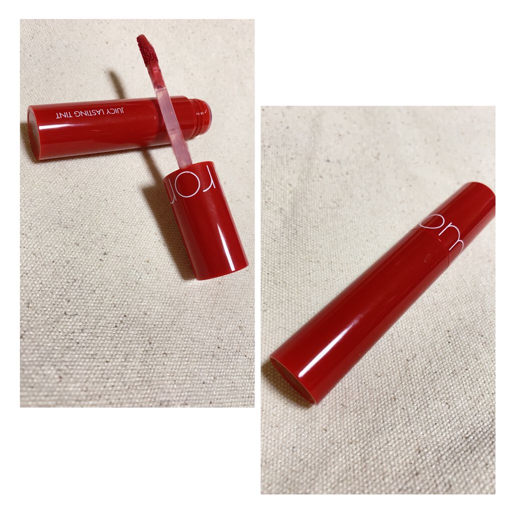 ジューシーラスティングティント/rom&nd/リップティントを使ったクチコミ（1枚目）