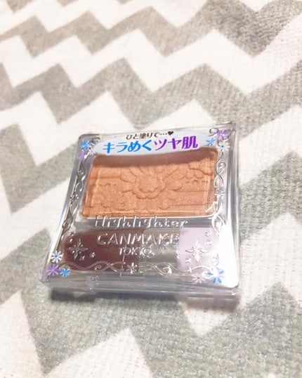 ハイライター/キャンメイク/パウダーハイライトを使ったクチコミ(1枚目)