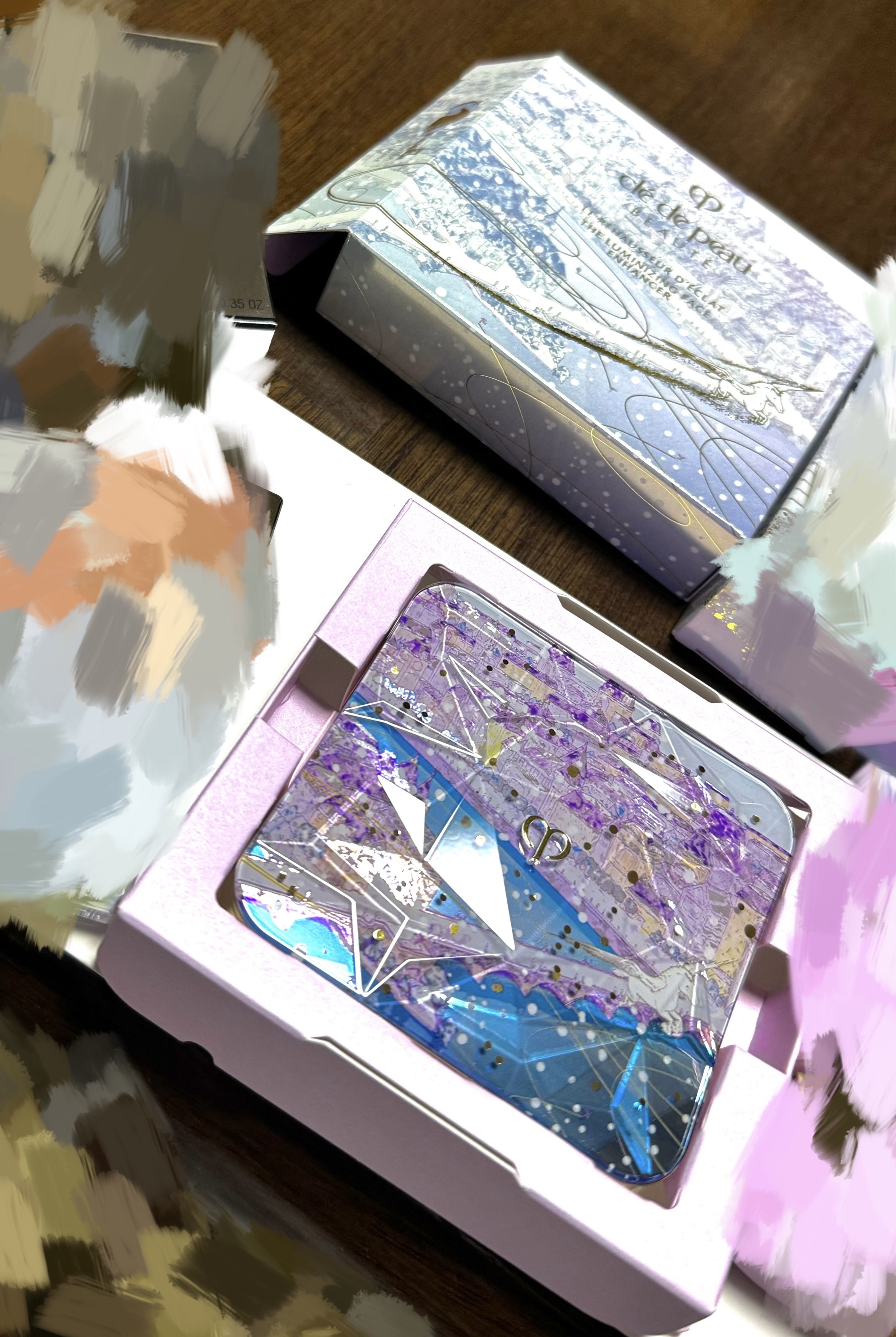 ル・レオスールデクラ /クレ・ド・ポー ボーテ/パウダーハイライトを使ったクチコミ（1枚目）