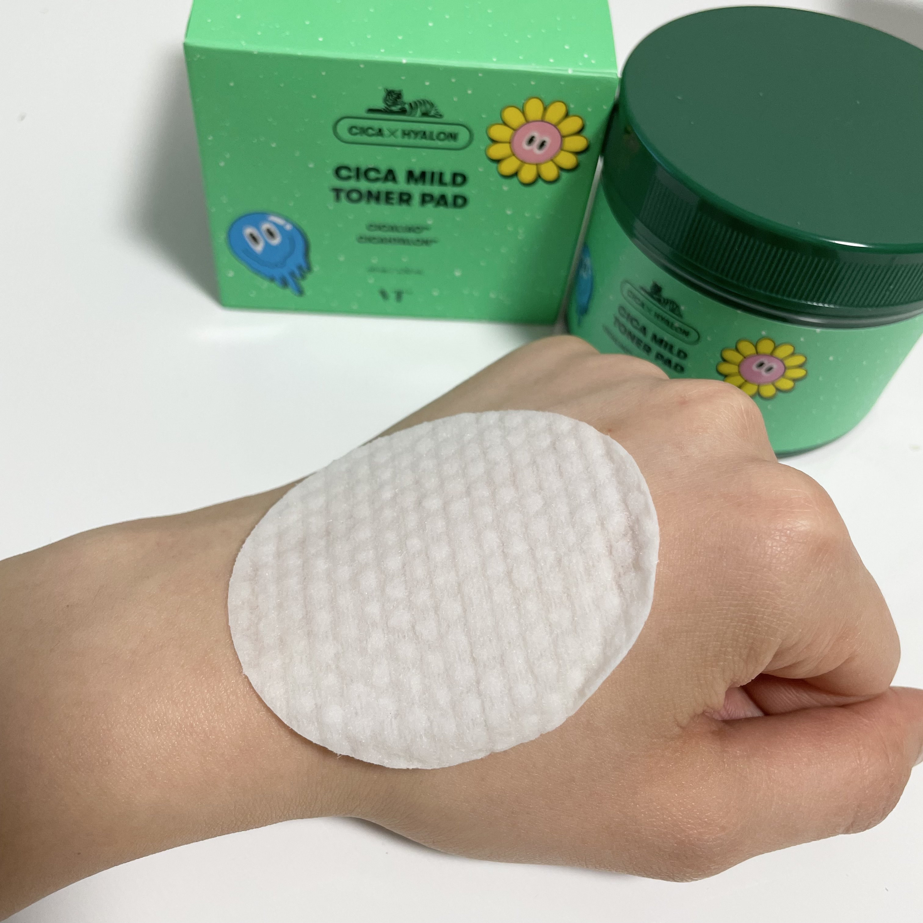 CICA マイルドトナーパッド/VT/トナーパッドを使ったクチコミ（2枚目）