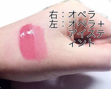 ディアダーリン ウォータージェルティント （アイスティント）/ETUDE/口紅を使ったクチコミ（3枚目）