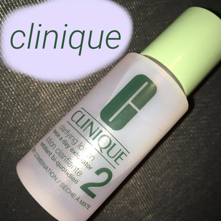 クラリファイング ローション 2/CLINIQUE/拭き取り化粧水を使ったクチコミ(1枚目)