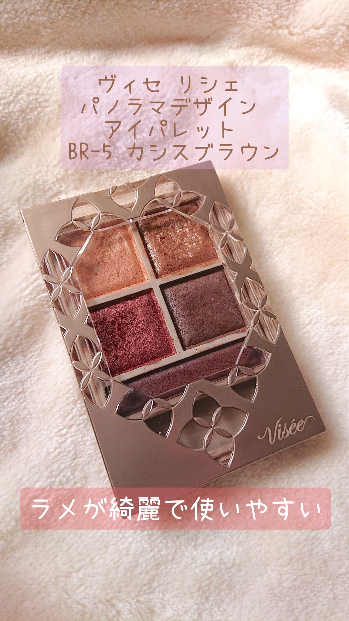 パノラマデザイン アイパレット/Visée/アイシャドウパレットを使ったクチコミ(1枚目)