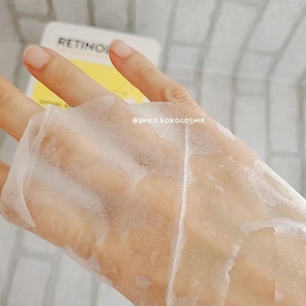 キューブマスク レチノール/ネイチャーリパブリック/シートマスク・パックを使ったクチコミ(6枚目)