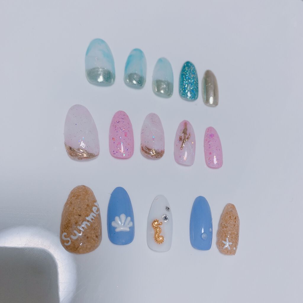 プリムドール/プリジェル/ジェルネイルを使ったクチコミ（2枚目）