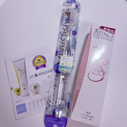 アパガードクリスタル歯ブラシ/アパガード/歯ブラシを使ったクチコミ(1枚目)