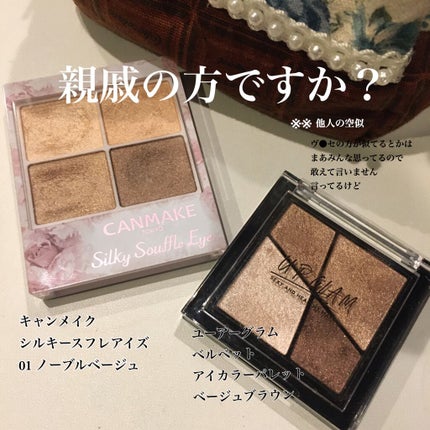 シルキースフレアイズ/キャンメイク/アイシャドウパレットを使ったクチコミ(2枚目)