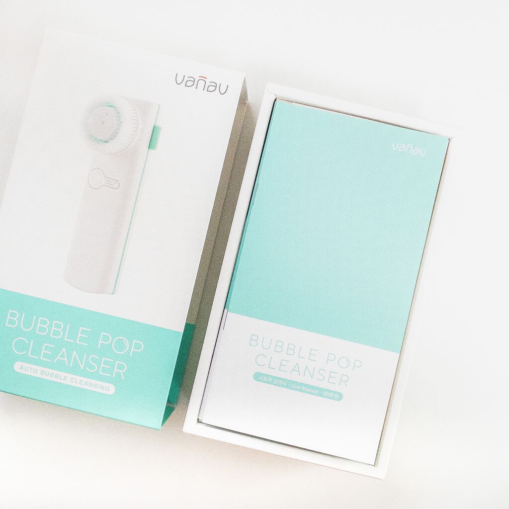 バブルポップクレンザー/VANAV/美顔器・マッサージを使ったクチコミ(1枚目)