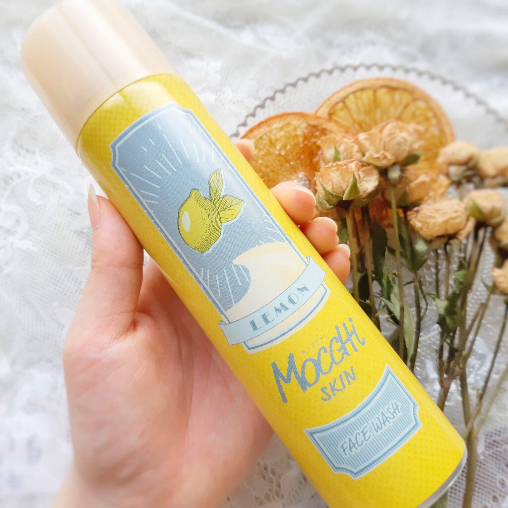 モッチスキン吸着泡洗顔FL(レモン)/MoccHi SKIN/泡洗顔を使ったクチコミ（1枚目）