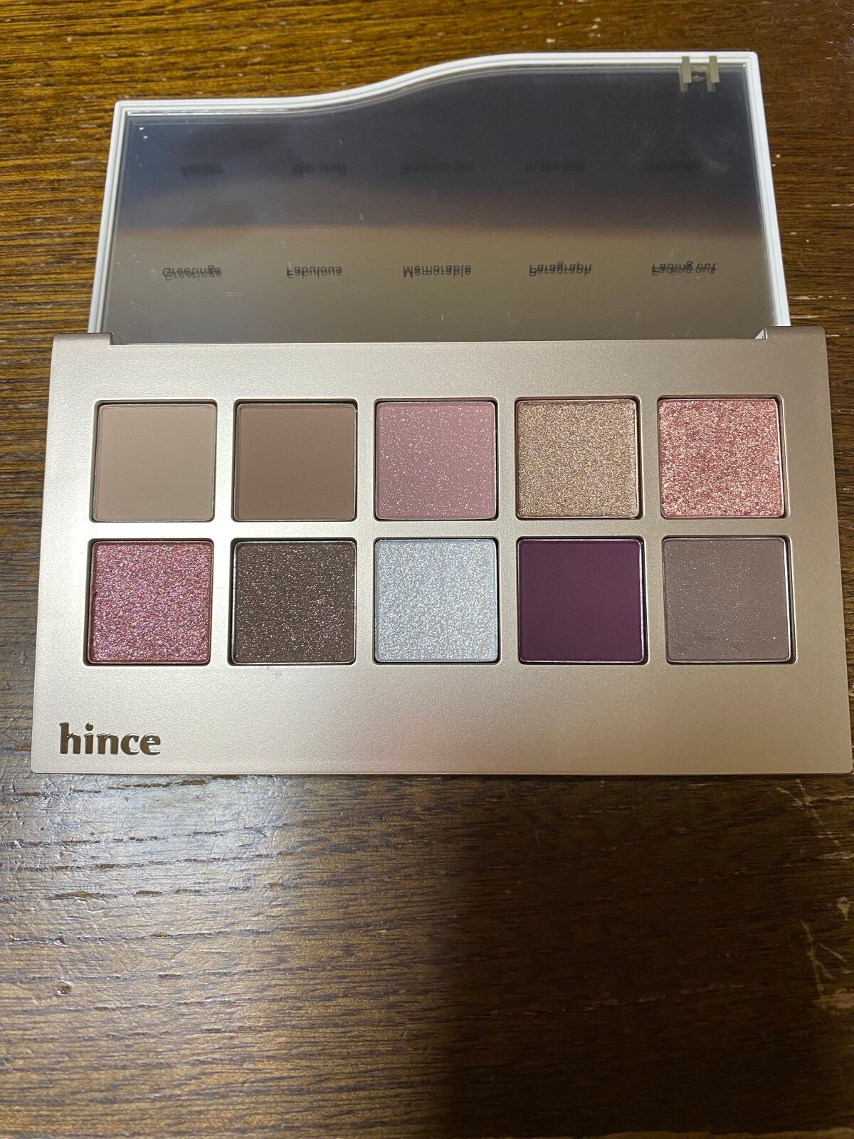 ニューデップスアイシャドウパレット/hince/アイシャドウパレットを使ったクチコミ(3枚目)