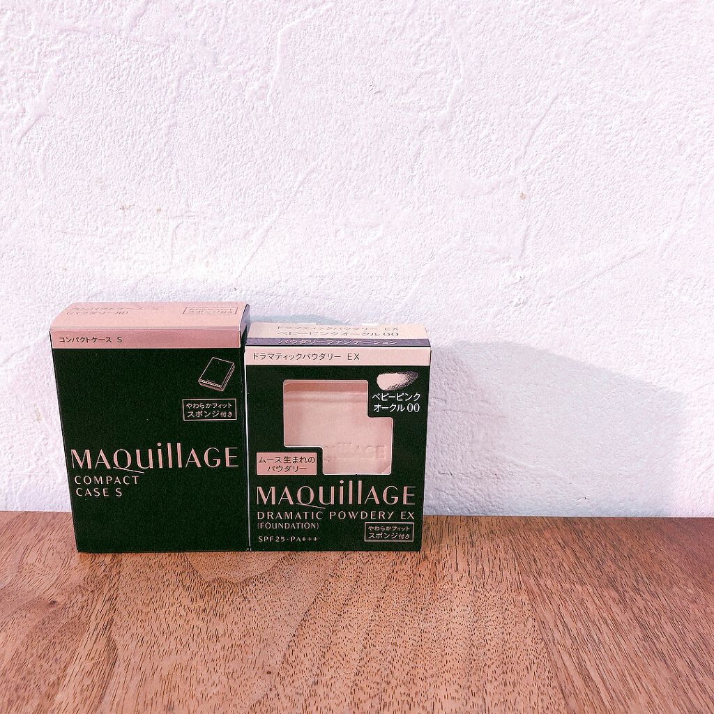 ドラマティックパウダリー EX/マキアージュ/パウダーファンデーションを使ったクチコミ（1枚目）
