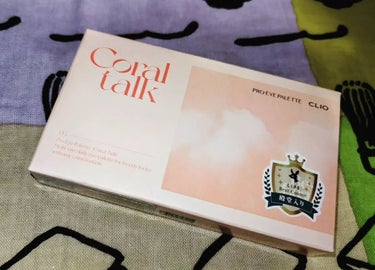 プロ アイ パレット 03 CORAL TALK(AD)(日本限定デザイン)/CLIO/アイシャドウパレットを使ったクチコミ（3枚目）
