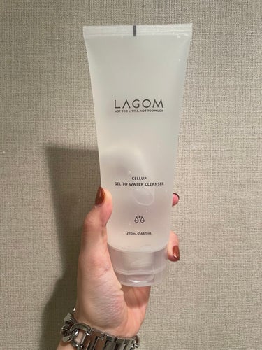 ラゴム ジェルトゥウォーター クレンザー(朝用洗顔)/LAGOM /洗顔フォームを使ったクチコミ（1枚目）