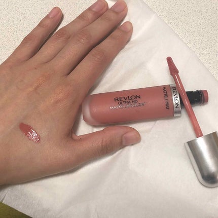 ウルトラ HD マット リップカラー/REVLON/口紅を使ったクチコミ(1枚目)