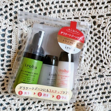 iroha INTIMATE TRIAL SET/iroha INTIMATE CARE/トライアルキットを使ったクチコミ（2枚目）