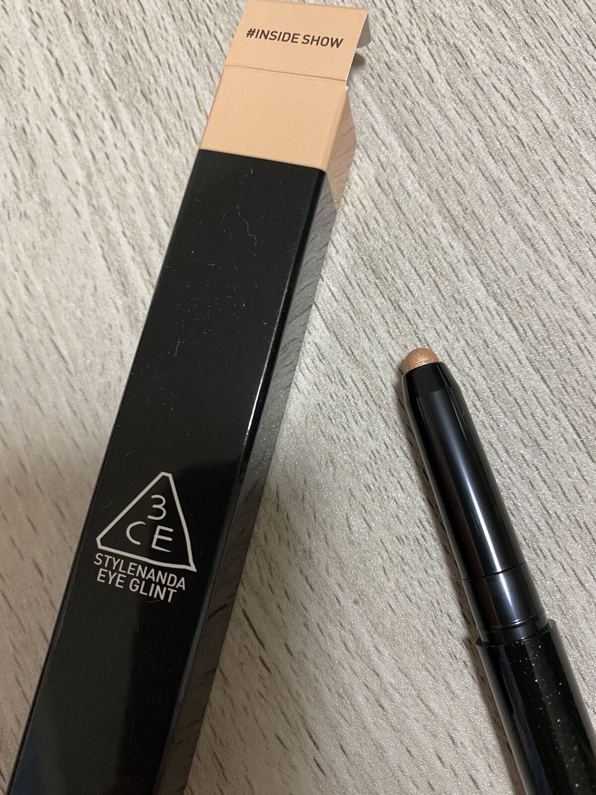 3CE EYE GLINT/3CE/スティックアイシャドウを使ったクチコミ（1枚目）