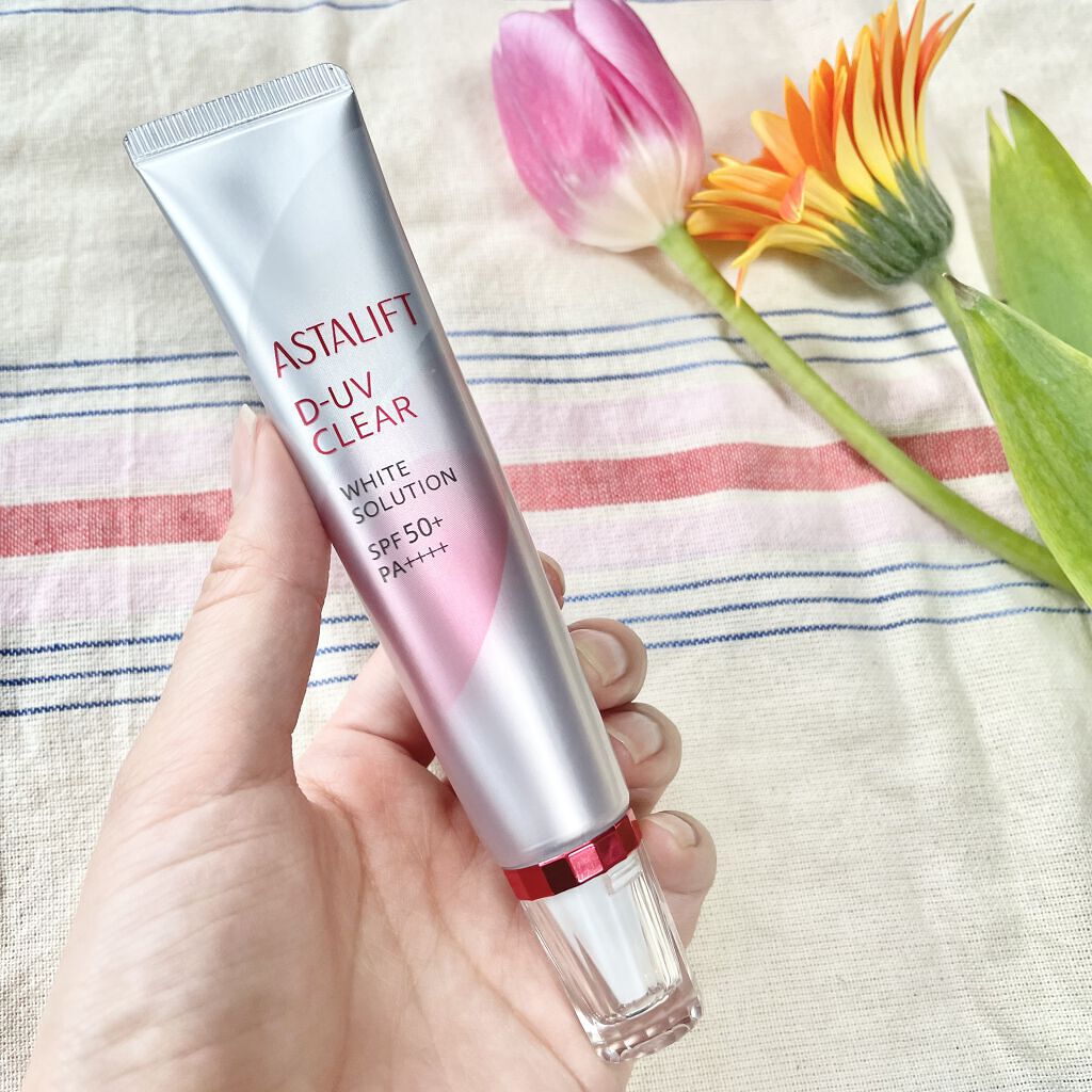 D-UVクリア ホワイトソリューション/アスタリフト/日焼け止めクリームを使ったクチコミ（3枚目）