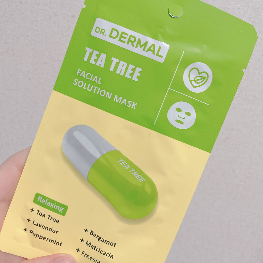 Dr.DERMALフェイシャルソリューションマスク/Dr.DERMAL/シートマスク・パックを使ったクチコミ(1枚目)