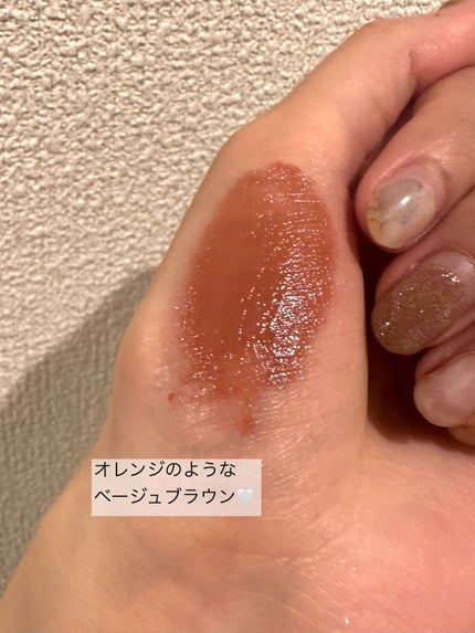 トーン ペタル エッセンス カラー バター/to/one/リップグロスを使ったクチコミ(2枚目)