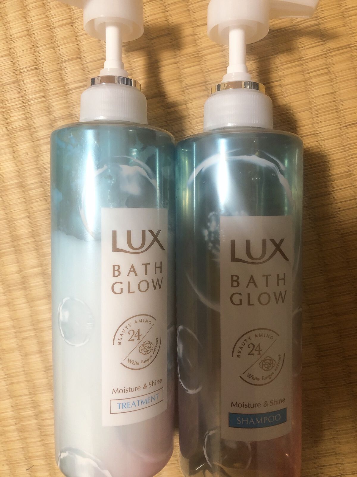 バスグロウ モイスチャー&シャイン シャンプー／トリートメント トリートメント ポンプ/LUX/市販シャンプーを使ったクチコミ（1枚目）