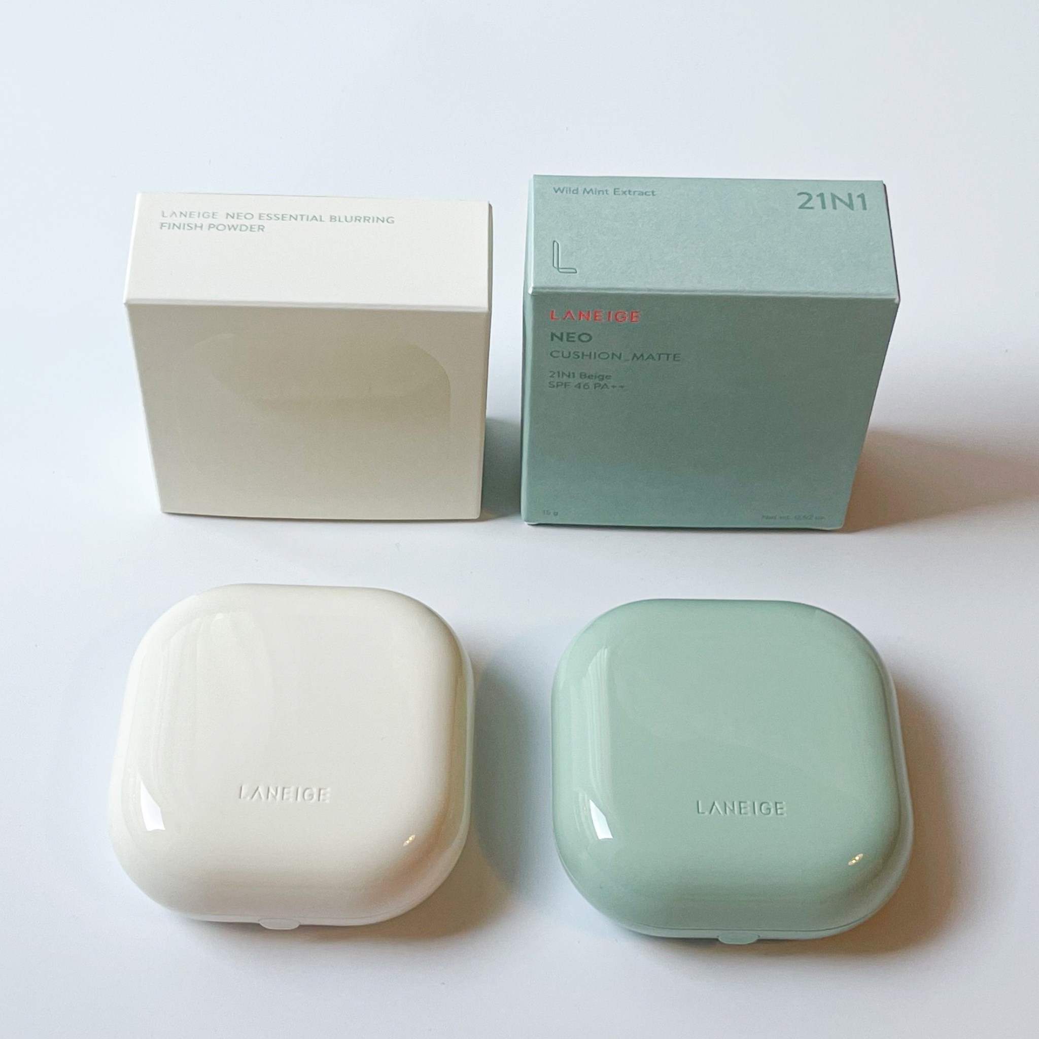 ネオ エッセンシャル フィニッシュパウダー/LANEIGE/ルースパウダーを使ったクチコミ（2枚目）