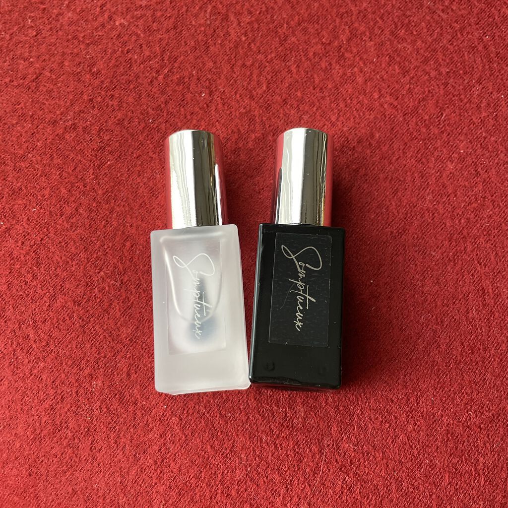 Somptueux(ソンプチュー) ベースコート/DAISO/ネイルベースコートを使ったクチコミ（1枚目）