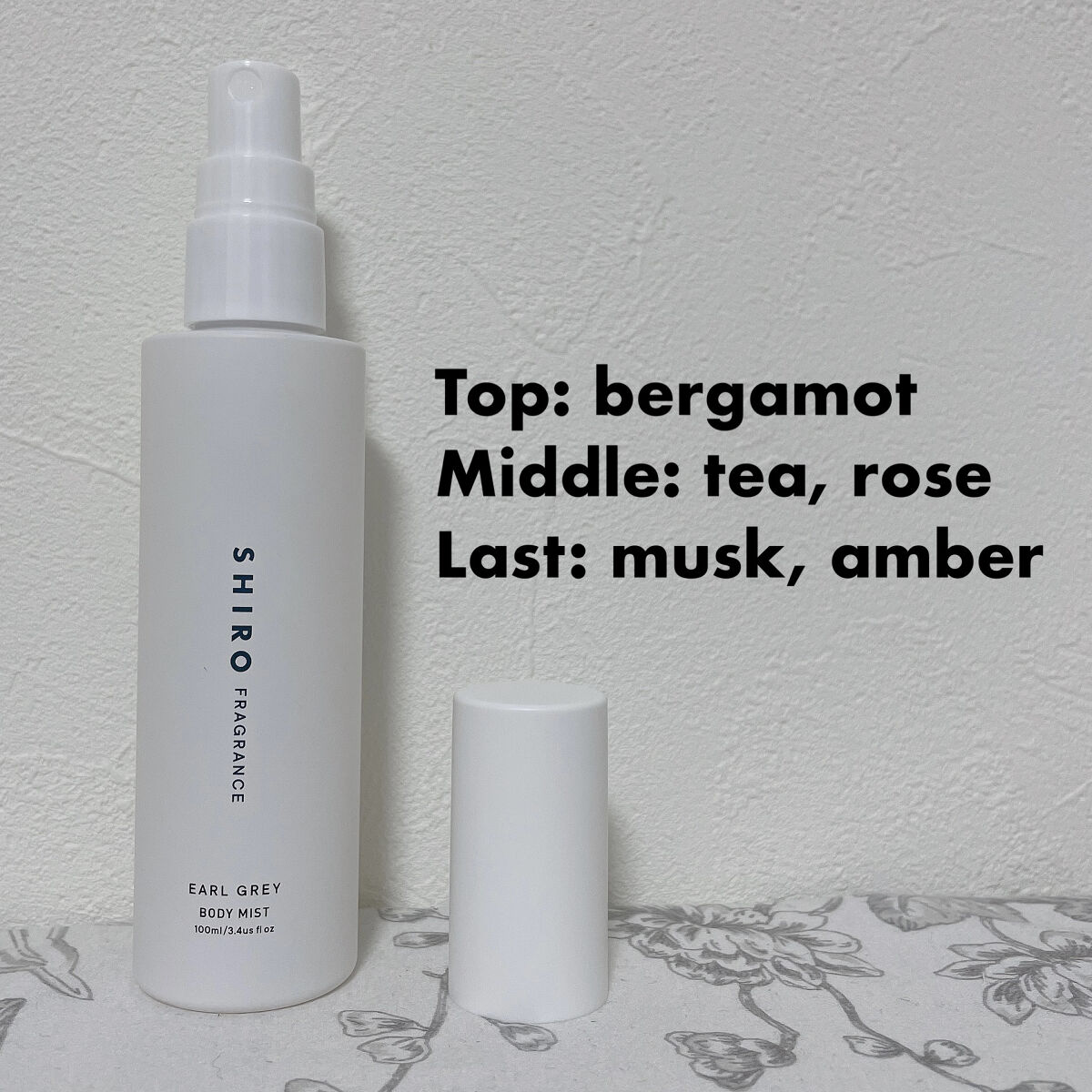 SHIRO アールグレイ ボディミストのクチコミ「#コスメ購入品

SHIRO
アールグレイ ボディミスト

紅茶の香りに惹かれて購入♡
他メー.....」（2枚目）