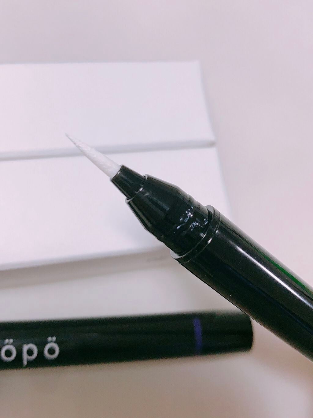 リキッドアイライナー/sopo/リキッドアイライナーを使ったクチコミ(3枚目)