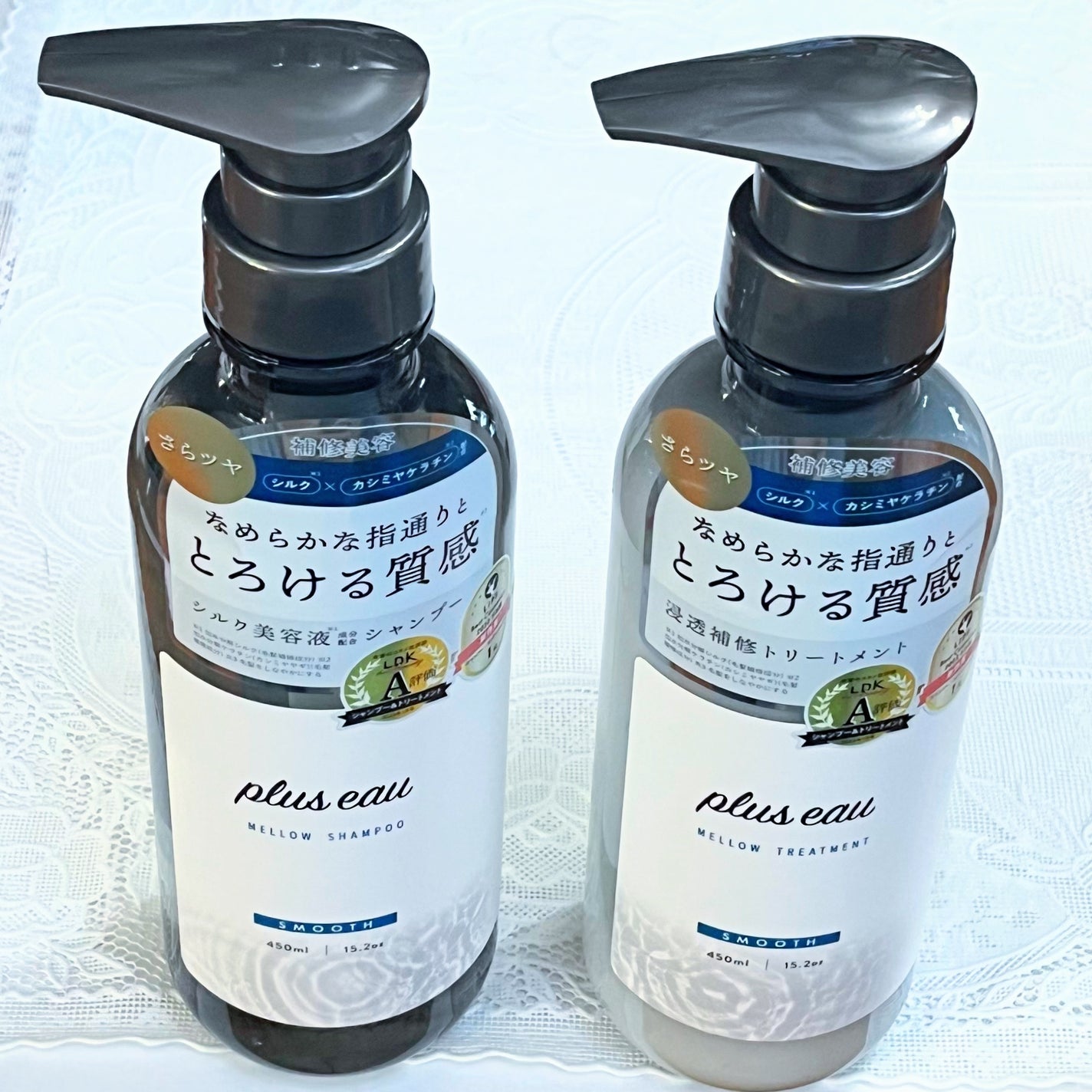 メロウシャンプー/メロウトリートメント/plus eau/市販シャンプーを使ったクチコミ(6枚目)