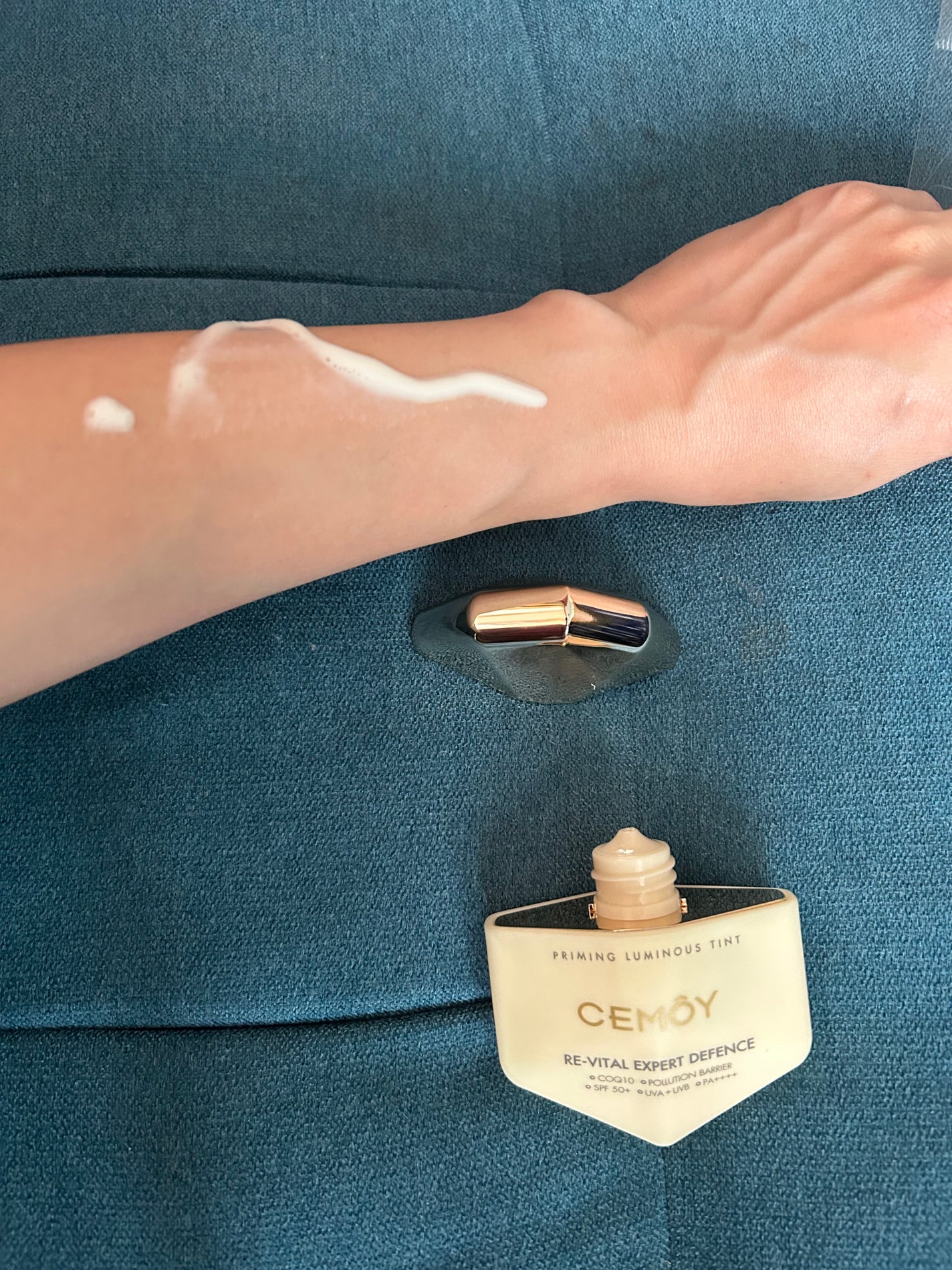 エキスパート ディフェンス/CEMOY/日焼け止めクリームを使ったクチコミ(3枚目)