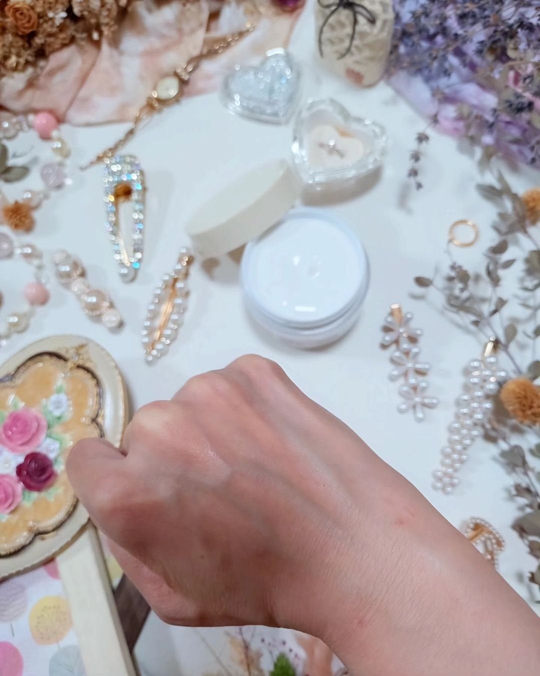 モイストリッチマスククリーム /世田谷コスメ/化粧下地を使ったクチコミ(5枚目)