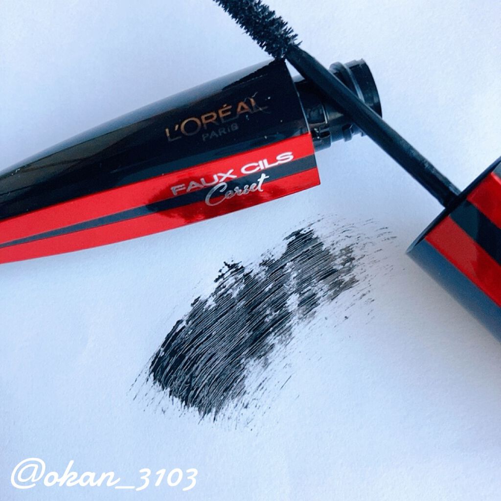 フォクシール コルセット 01 ブラック/ロレアル パリ/マスカラを使ったクチコミ（2枚目）
