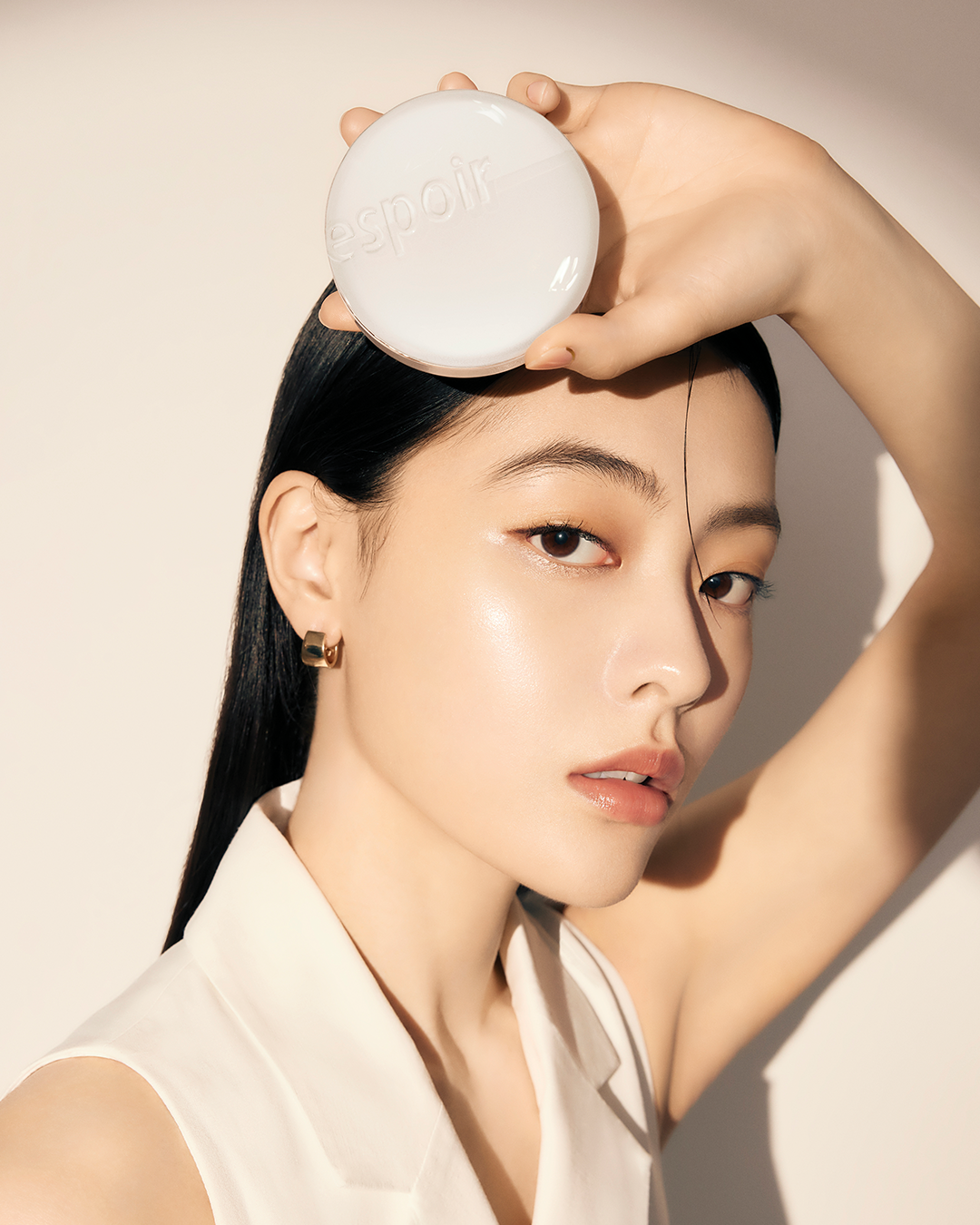 プロテーラービーグロウクッション ニュークラス/espoir/クッションファンデーションを使ったクチコミ(2枚目)