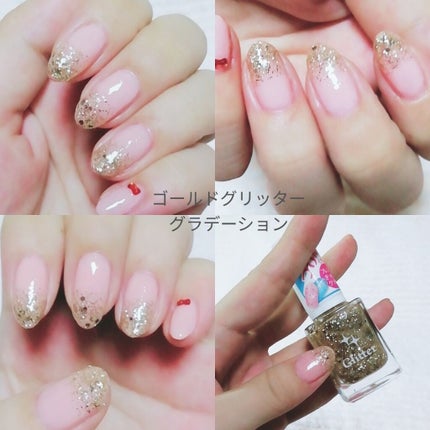 LJ ジェルネイルベースコート/セリア/ジェルネイルを使ったクチコミ(3枚目)