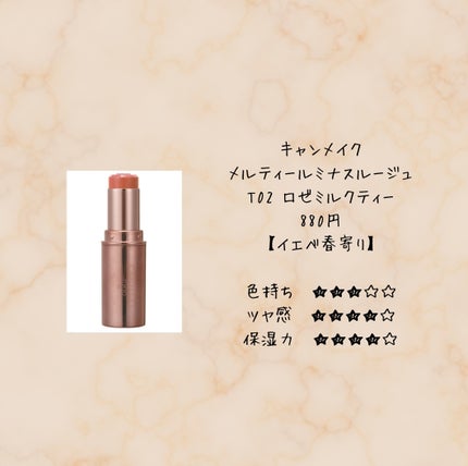 ジューシーラスティングティント/rom&nd/リップティントを使ったクチコミ(4枚目)