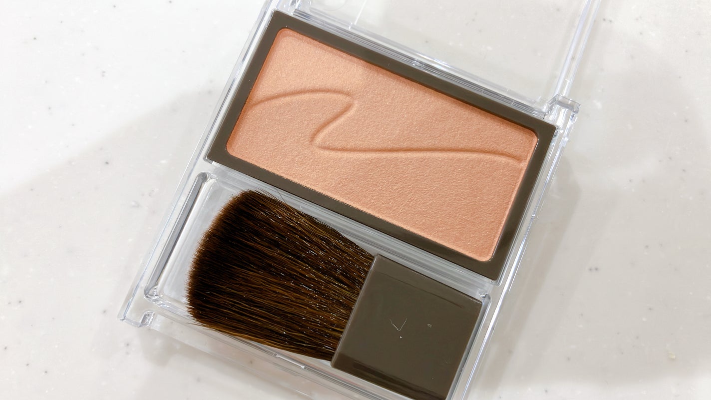 チークブラッシュ/CEZANNE/パウダーチークを使ったクチコミ(2枚目)