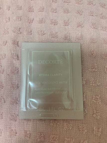 イドラクラリティ 薬用 トリートメント エッセンス ウォーター/DECORTÉ/化粧水を使ったクチコミ(3枚目)
