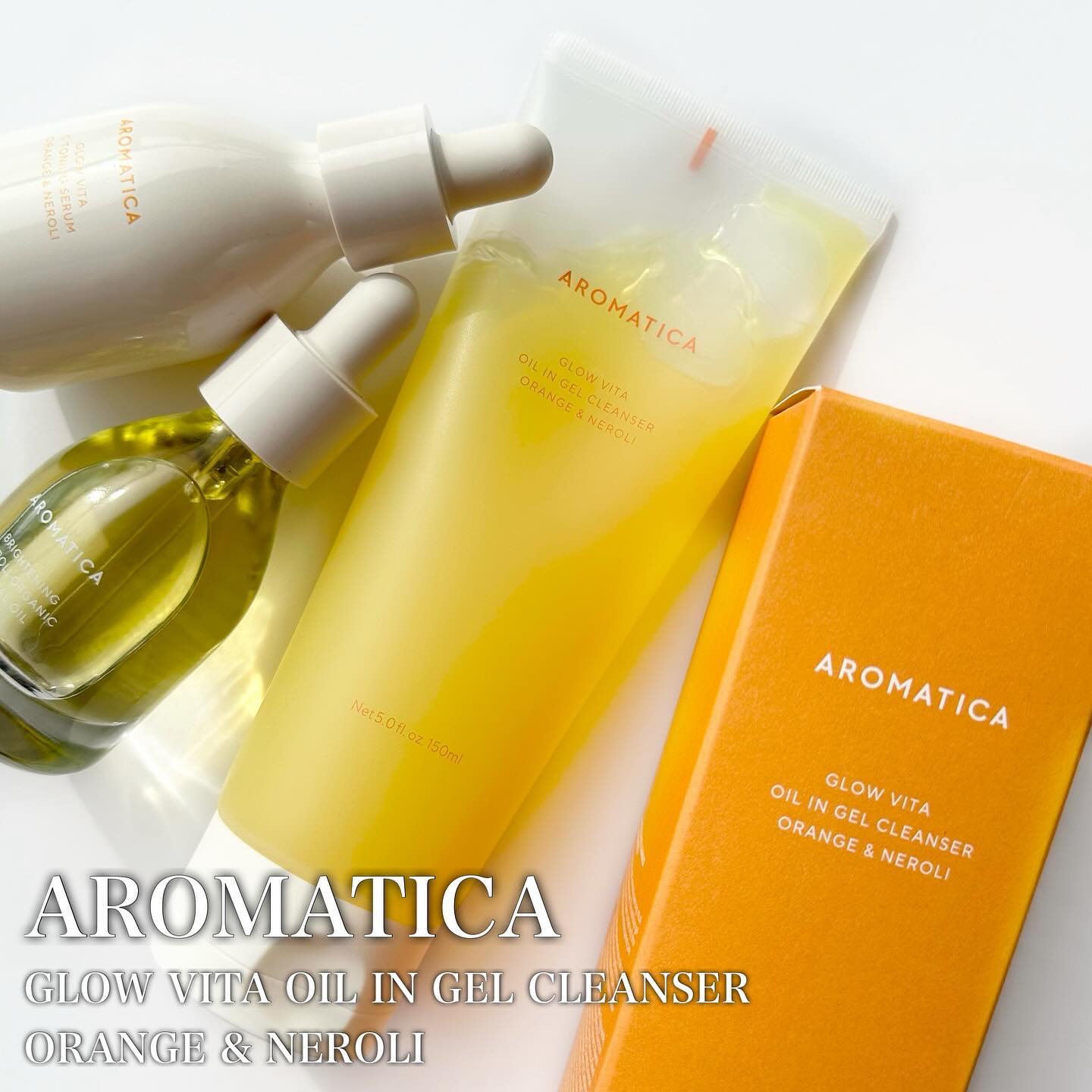 グロービタオイル イン ジェル クレンザー オレンジ&ネロリ/AROMATICA/クレンジングジェルを使ったクチコミ（1枚目）