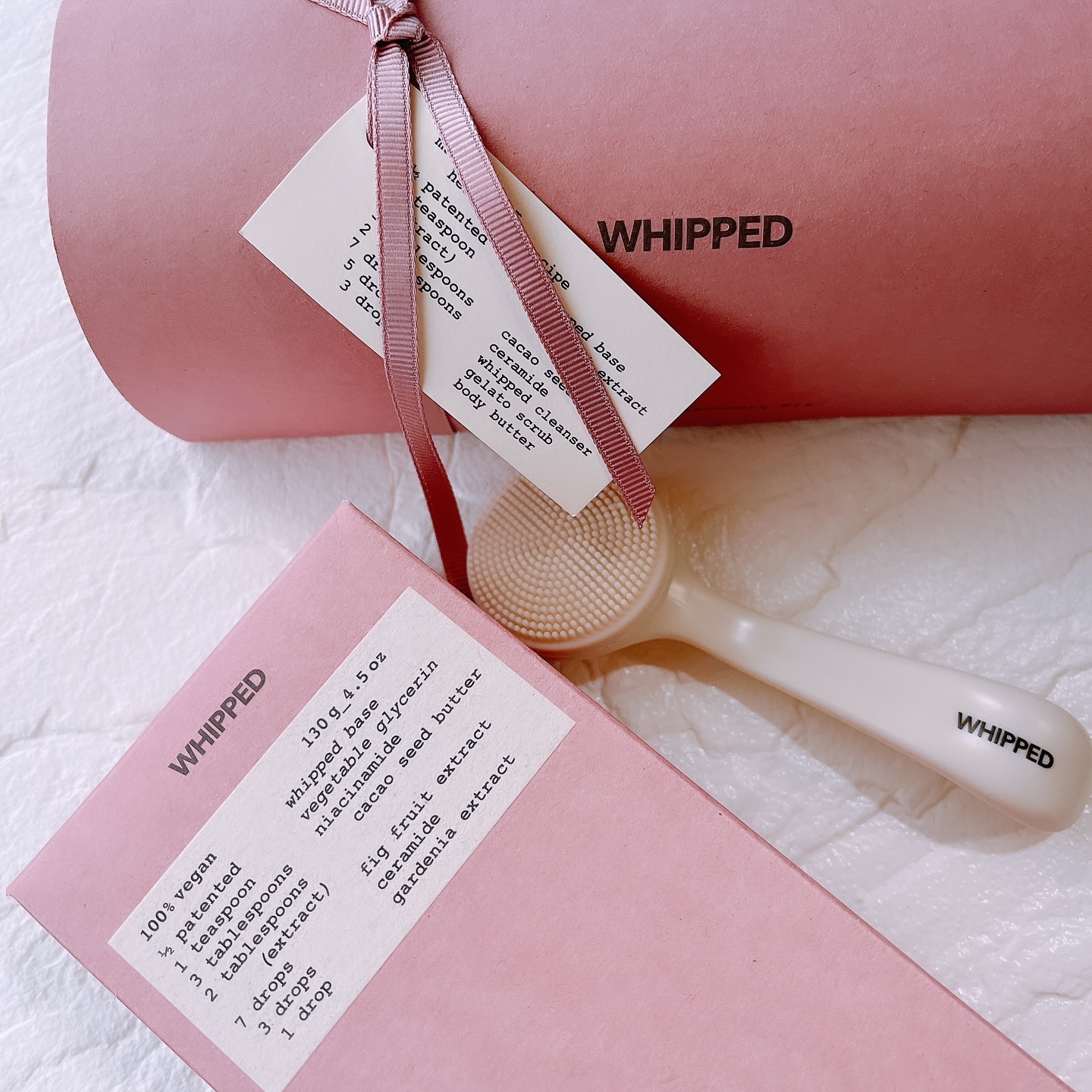 ヴィーガンパッククレンザーチューブ/WHIPPED/洗顔フォームを使ったクチコミ（2枚目）