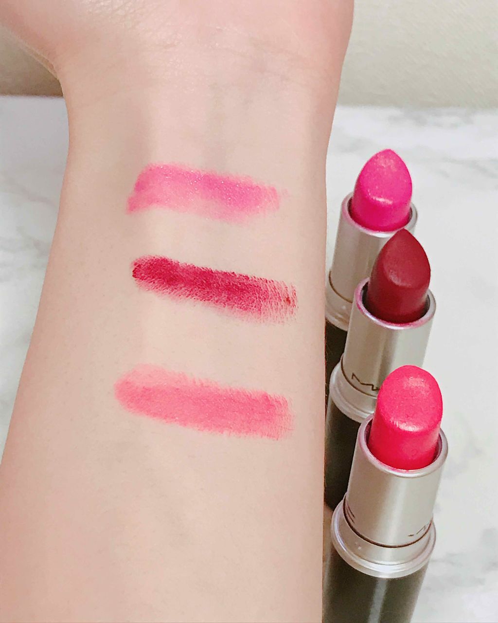 リップスティック/M・A・C/口紅を使ったクチコミ(3枚目)