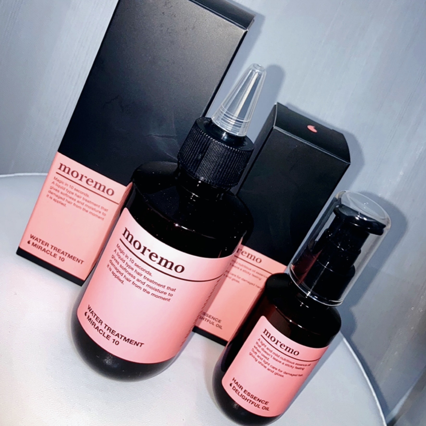 ウォータートリートメントミラクル10/moremo/洗い流すヘアトリートメントを使ったクチコミ（1枚目）