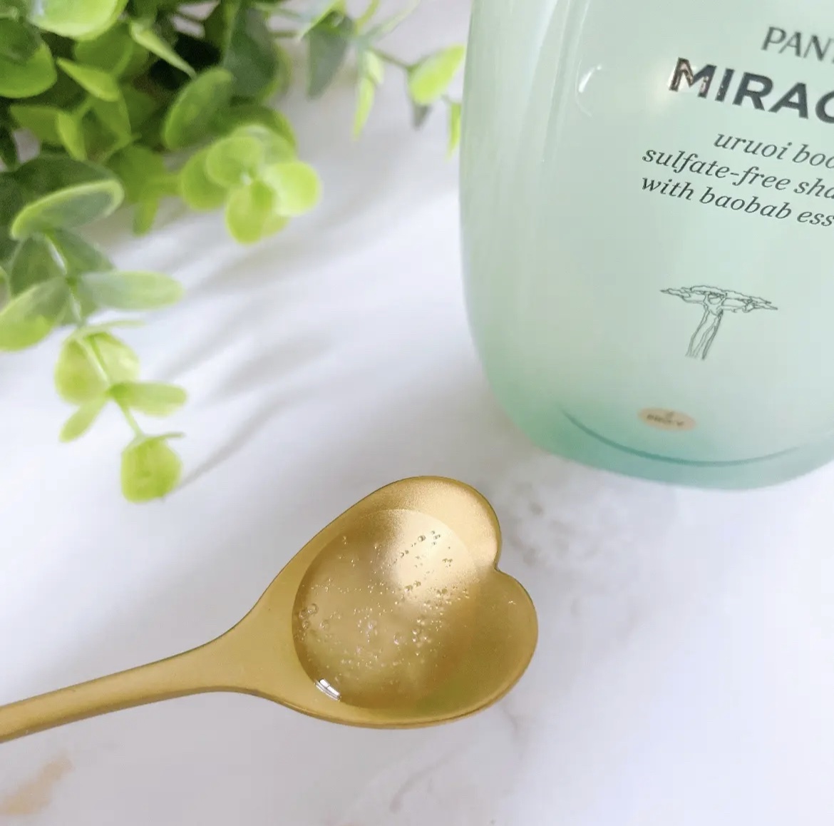 ミラクルズ うるおいブースト シャンプー/トリートメント シャンプー 440g/パンテーン/市販シャンプーを使ったクチコミ（2枚目）