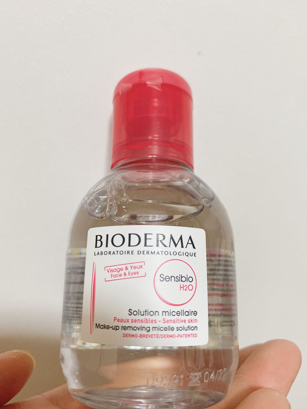 サンシビオ エイチツーオー D/ビオデルマ/クレンジングウォーターを使ったクチコミ（1枚目）