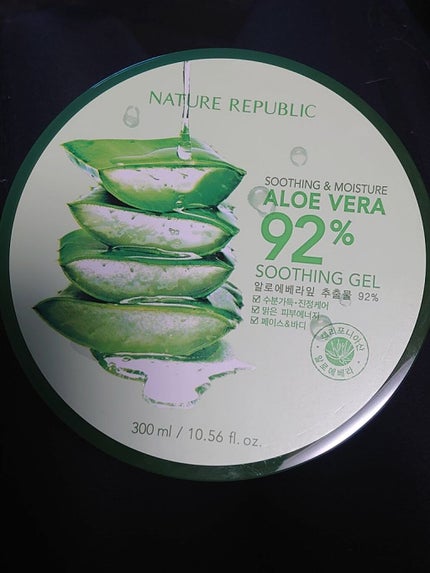 マイルド&モイスチャーアロエジェル/ネイチャーリパブリック/ボディローションを使ったクチコミ(1枚目)