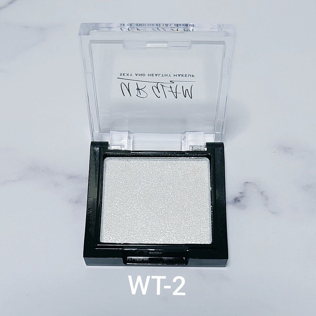UR GLAM　POWDER EYESHADOW シアーホワイト/U R GLAM/単色アイシャドウを使ったクチコミ（1枚目）