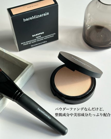 ベアプロ 16HR パウダー ファンデーション/bareMinerals/パウダーファンデーションを使ったクチコミ(3枚目)