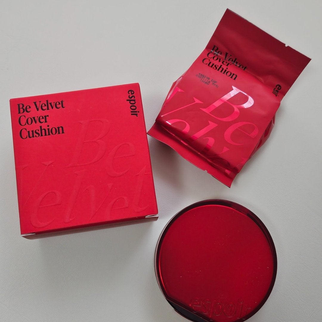 ビーベルベットカバークッション/espoir/クッションファンデーションを使ったクチコミ(2枚目)
