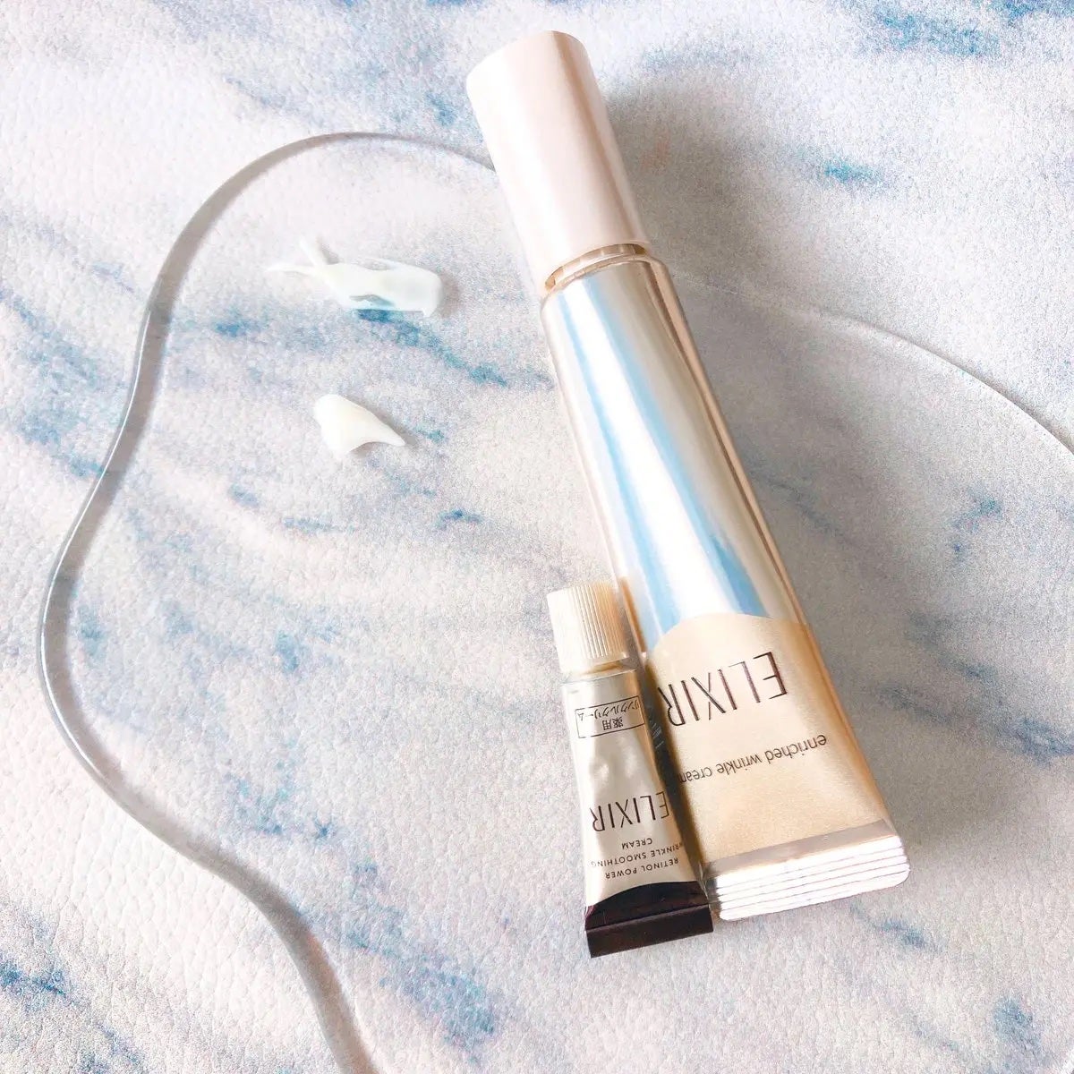 エリクシール シュペリエル エンリッチド リンクルクリーム/エリクシール/アイケア・アイクリームを使ったクチコミ(2枚目)